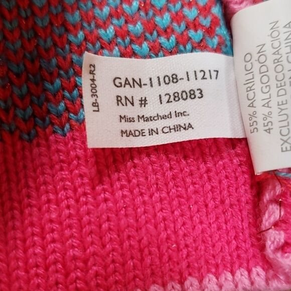 NEW Little Missmatched Cat‎ Eye Glasses Cutout Hat - Picture 7 of 7